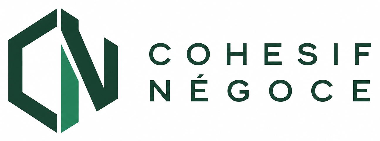 Cohesif Négoce — La matière première des professionnels